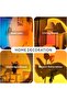 360° Rotatable Sunset Lamp, RGB 16 Colors & 4 Modes Remote LED Romantic Night Light (1.42M - 5