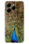 Case for Spark 40 4g (Km5N) Patterned Silicone Printed Cover Peacock