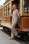 Women's Bottom Top Relaxed Fit Low Sleeve Polo Neck Knitwear Shirt High Waist Wide Leg Pants Set - 4