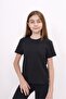 Girl's Printed Crew Neck Short Sleeve T-Shirt