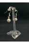 Majorca Pearl Stylish Dangle Design 8 Mm. Measure Mallorca Pearl Steel Earrings - 3