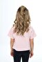 Girl's Printed Crew Neck Short Sleeve T-Shirt - 6