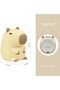 Capybara Night Light - LED Silicone Squishy Animal Lamp, Dimmable Rechargeable Touch Nightlight - 8