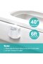 Toilet Night Light - Motion Sensor, 8-Color Changing LED - 3