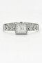 Gumoss Silver Case Silver Band White Dial Women's Wristwatch - 4