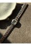 Retro Minimal Metal Cord Vintage Women's Wristwatch Inside Black - 6