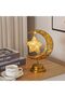Ramadan Moon Table Lamp - Crescent Moon & Stars Nightlight (Gold) - 8