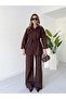 Pocket Detailed Tie-Up Pants Jacket Set New Season - 6