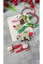 Geyik New Year's Children's Buckle Set (2 Rubber Buckles, 2 Snaps, 1 Clip Buckle)