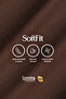 قميص داخلي نسائي من القطن مودال بحزام حبل، 3 قطع - SoftFit - 7