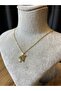 Letter N Lacquer Coated Gold Non-Tarnish Chain Necklace - 2