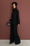 Oversize Comfortable Fit, Long Sleeve Shirt, Wide-Lettered Loose-Fit Pants Aerobin Set - 6