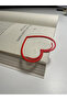 Heart Shaped Decorative Bookmark - 2