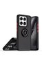 Xiaomi Redmi Mi 14t Pro Compatible Camera Protection Case with Protruding Ring and Stand Feature