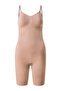 Seamless Strap Corset Bodysuit with Shorts – Breast Support, Abdomen and Hip Shaping Beige - 6