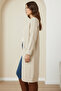 Women's Batwing Sleeve Knitted Long Cardigan with Pockets – 100% Acrylic – Mas2020 - 4