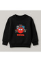Redball Printed Crew Neck 100% Cotton Children's Sweatshirt