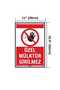 Special Property No Entry Dekota Warning Sign – 28X42 cm - 2