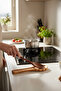 Bamboo Countertop Dirty Spoon Rest/Dirty Spoon Holder/Dirty Ladle Rest - 3