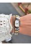Steel Strap Minimal Case Women's Wristwatch 3 Atm Water Resistant 2 Years Warranty - 5