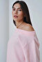 Women's Boat Neck Soft Textured Knit Sweater 8703Sw - 2