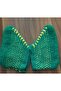 Women's Orlon Wool Yarn Handmade Knitted Patterned House Slippers Booties - 5