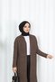 Knitted Thick Knitwear Cardigan - 4