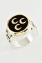 Nrzsnt 3 Crescent Metal (110854) Men's Ring-Yellow