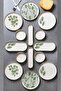 14 Pieces Handmade Summer Pattern Breakfast Set for 6 People - Luxury Breakfast Presentation Set - 3