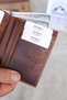 Genuine Leather Wallet Hazelnut Color - Unisex for Women and Men 1237 - 7