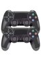 PS4 DT DoubleShock controller, wireless, vibrates, 700mAh, black, set with cable - 8
