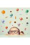 Planet Wall Decals – Peel & Stick Removable Solar System Wall Stickers for Kids Nursery - 4