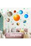 445 Pcs Glow in the Dark Stars & Planets Wall Decals for Kids Room - 3