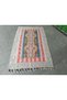 105X166 cm Hand-Woven Wonderful Kayseri Region, New Wool Kilim, Decor for the Living Room Bal38 - 5