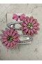 Mother-Daughter Daisy Hair Clip – Handmade, Felt & Glitter Detailed