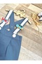 Vehicles Concept Baby Boy Birthday Handmade Salopet