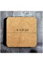 Love Love Themed Wooden Coaster Set 6 Pieces - 2