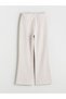 Women's Wide Leg Sweatpants with Elastic Waist - 6