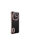 Xiaomi Redmi Note 14 Pro Plus Compatible Case Camera Protection Logo Displaying Omega Transparent Cover - 4