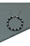 Certified Black Agate and Hematite Natural Stone Men's Bracelet - Evil Eye & Stress & Concentration & Strength - 3