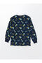 Crew Neck Boys' Pajamas - 6