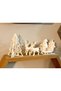 Interlocking Snowflake Christmas Tree 25cm