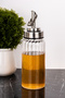 1 Piece 300ml Borosilicate Glass Sauce Bowl Leak-Proof Lid Design Practical Use - 4