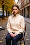 Women's Soft Textured Wide-Fit Zippered Knit Cardigan - a Comfortable and Stylish Addition to Your Everyday Style - 3