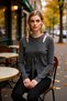 Women's Stylish Knitwear Cardigan and Strap Blouse Set Modern Cut Everyday Combinations Must-Have Sportswear - 3