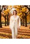 Women's V-Neck Low-Sleeve Knitwear Cardigan and Strap Blouse Two-Piece Set Modern and Comfortable Design Detailed