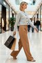 Women's Oversized Button Crop Knit Cardigan Combines Soft Texture and Comfort in One Stylish - 4