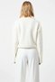 Women's Soft Touch Polo Neck Buttoned Knitted Cardigan in Jacket Form Modern and Comfortable Design - 5