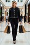 Women's Textured Knitwear Jacket Functional Durable Quality Comfortable Aesthetic Premium Modern Stylish - 4
