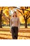 Comfortable Long-Sleeved Knit Cardigan with Lace-Like Knit Textures to Complement Your Everyday Chic Women's Stylish